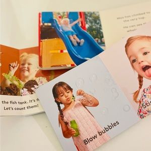 Three pieces set of Lovevery books for toddler